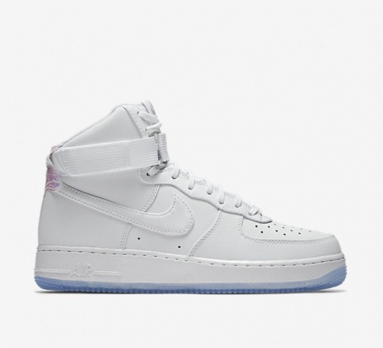 nike air force 1 high women shoes-white/laser